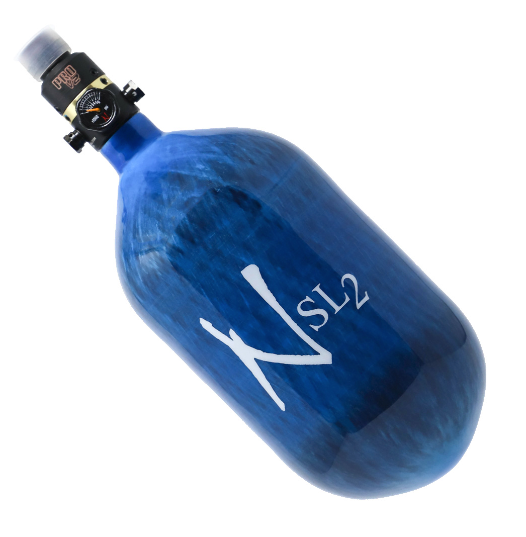 Ninja SL2 Carbon Fiber Air Tank (Bottle Only) - 77/4500 - Blue
