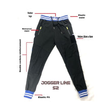 Load image into Gallery viewer, Speedsoft Official Combat Jogger S2 Line Blue Pants